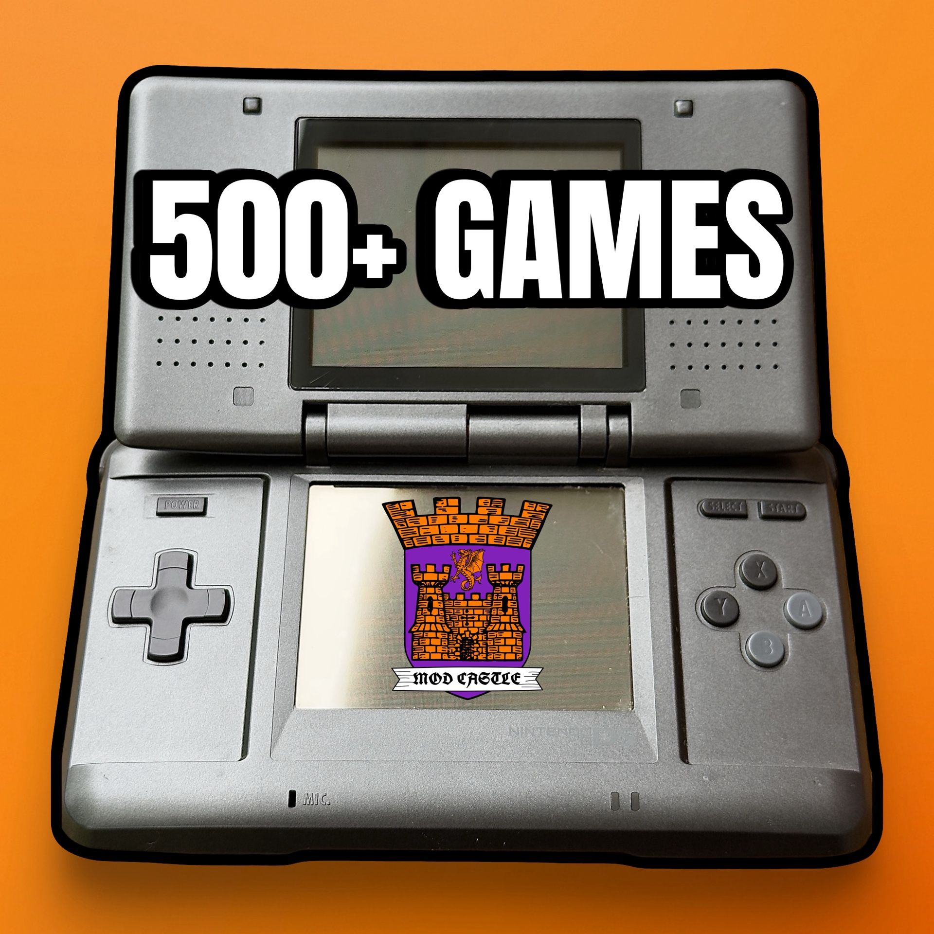 Mod Castle LLC - Original Custom Japanese Nintendo DS Handheld Console