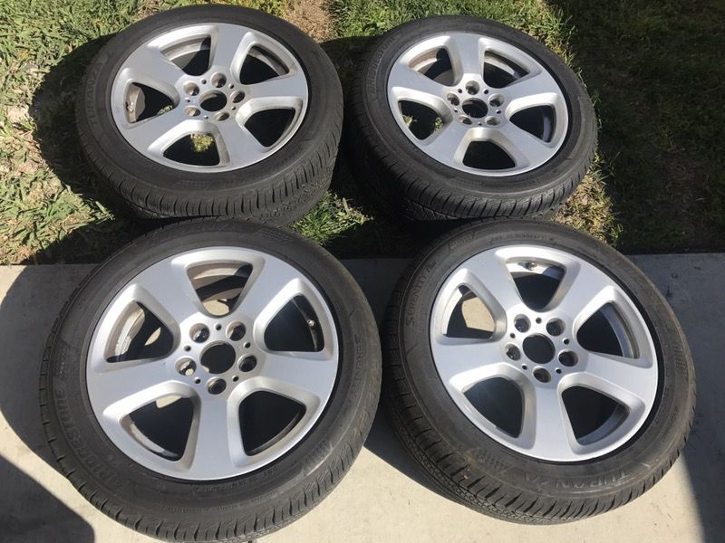 BMW STYLE 243 , 525i 528i 530i 545i 550i WHEELS RIMS WITH TIRES SET OEM ORIGINAL