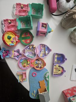 Lot De Polly Pocket Vintage 