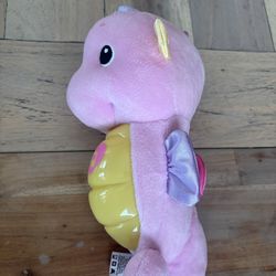 Pink fisher price glow  seahorse