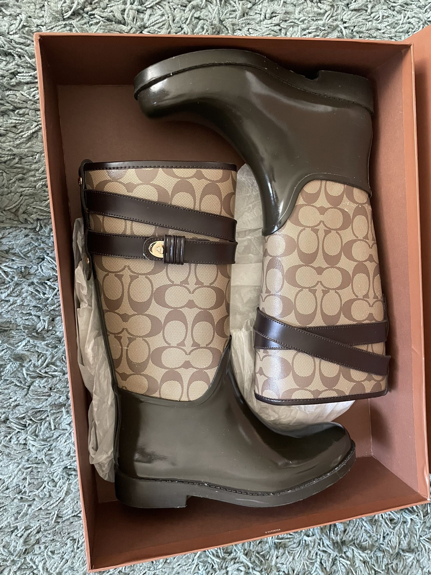 Coach Rain boots 