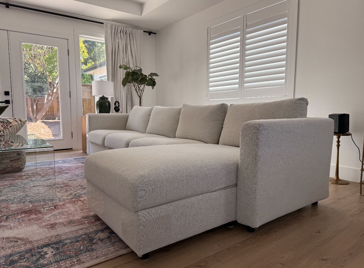 IKEA 4 Seat Sectional For Sale