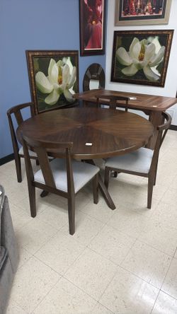 New Dining Set with 4 Chairs