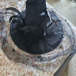 Fancy Witch Hat / Halloween Costume 