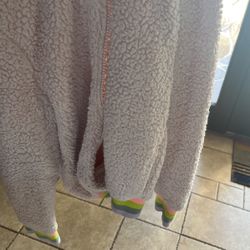 Girls Hooded Fleece Zip Sweaters