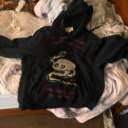 Men gucci hoodie skull daffodil hoodie