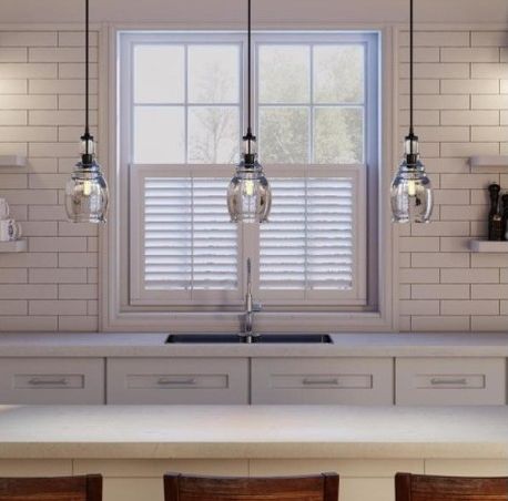 Gardiner 1-Light Black Mini Pendant with Smoke Tint Glass Shade