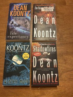 4 Dean Koontz Books 