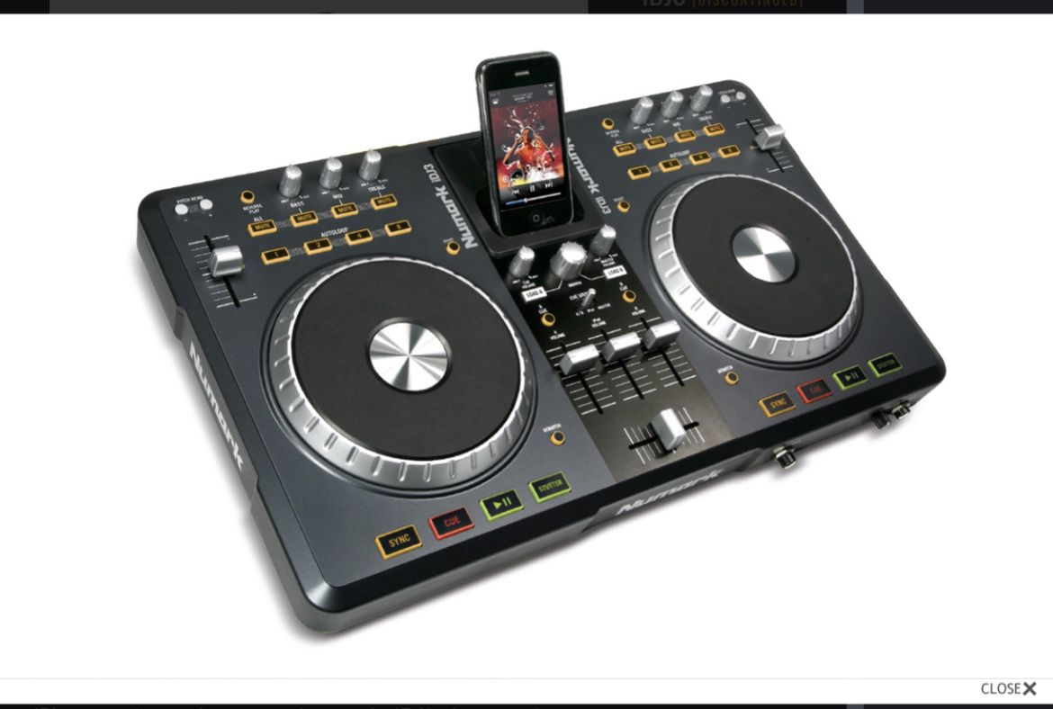 Numark IDJ3 Pro Digital IPOD DJ Controller. 