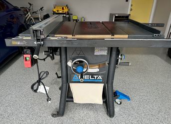 Delta 36-725 T2 Table Saw + 25+ Piece Woodworking Jig & Track System Bundle