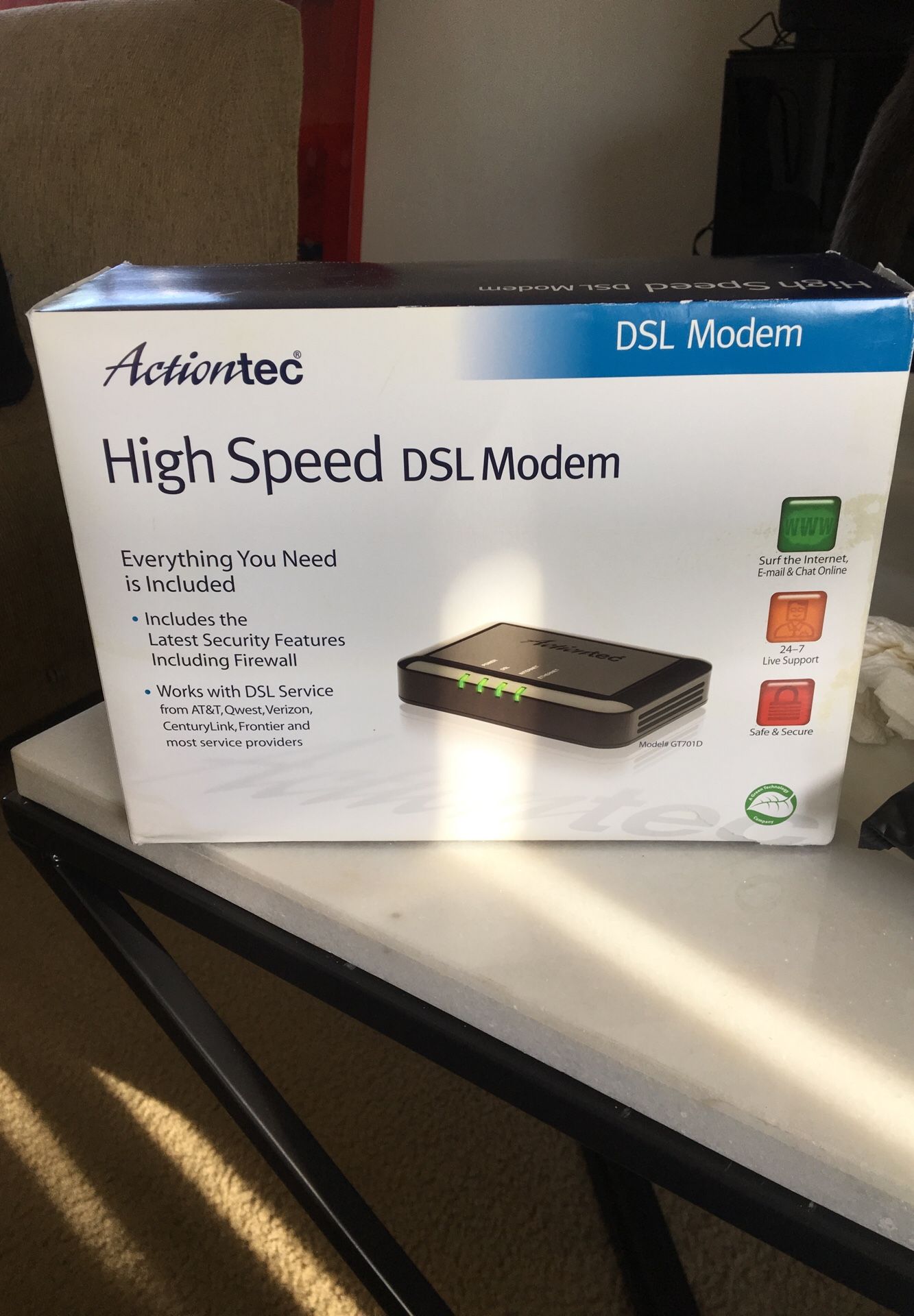 DSL Modem! Still in box!