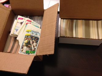 VINTAGE BASEBALL CARDS (around 1000)