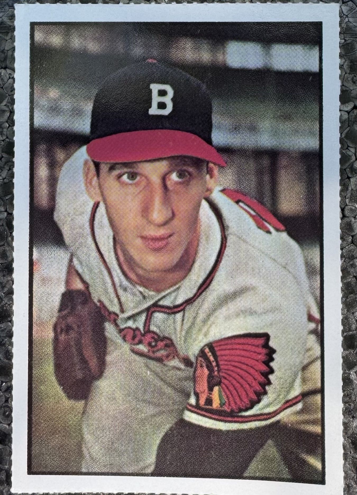 1953 Bowman basseball - Warren Spahn #99