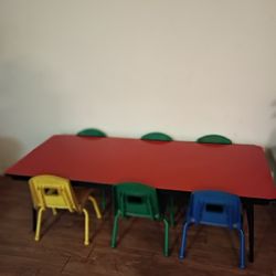 Table And 6 Chairs 