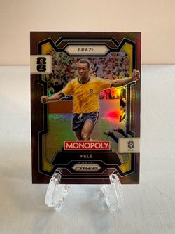 2026 Panini Prizm Monopoly Fifa World Cup - Pele #16 Brown Prizm /299