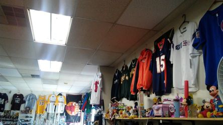 Vintage sports shirts jerseys hats