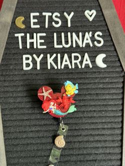 The Little Mermaid Reel Badge