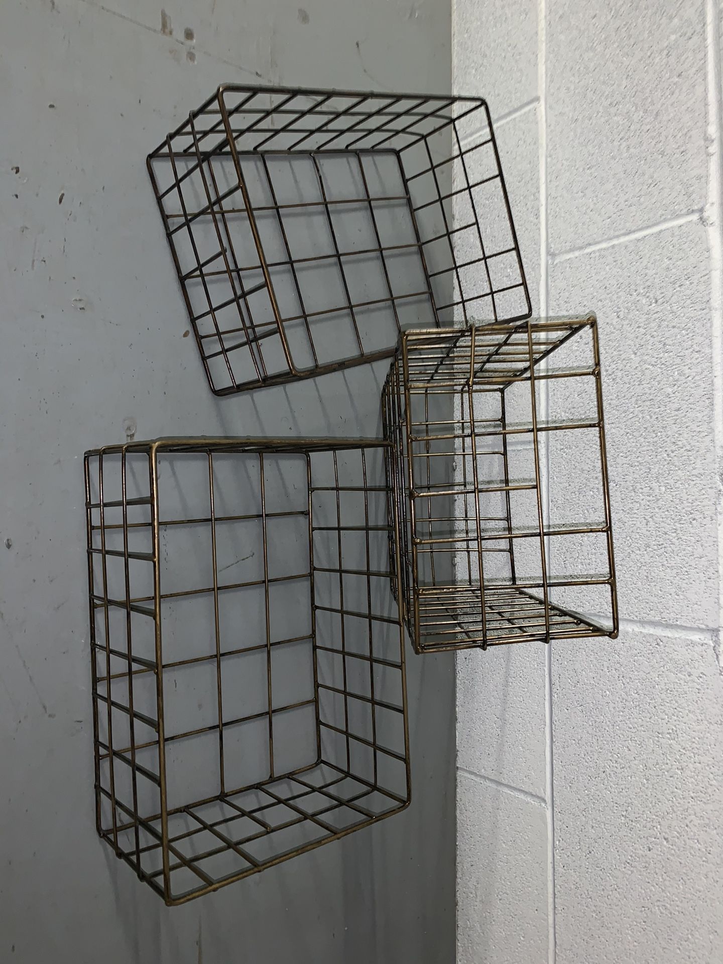 Bronze Metal Baskets