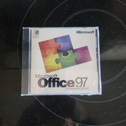 Microsoft Office 97 Professional  New Sealed 