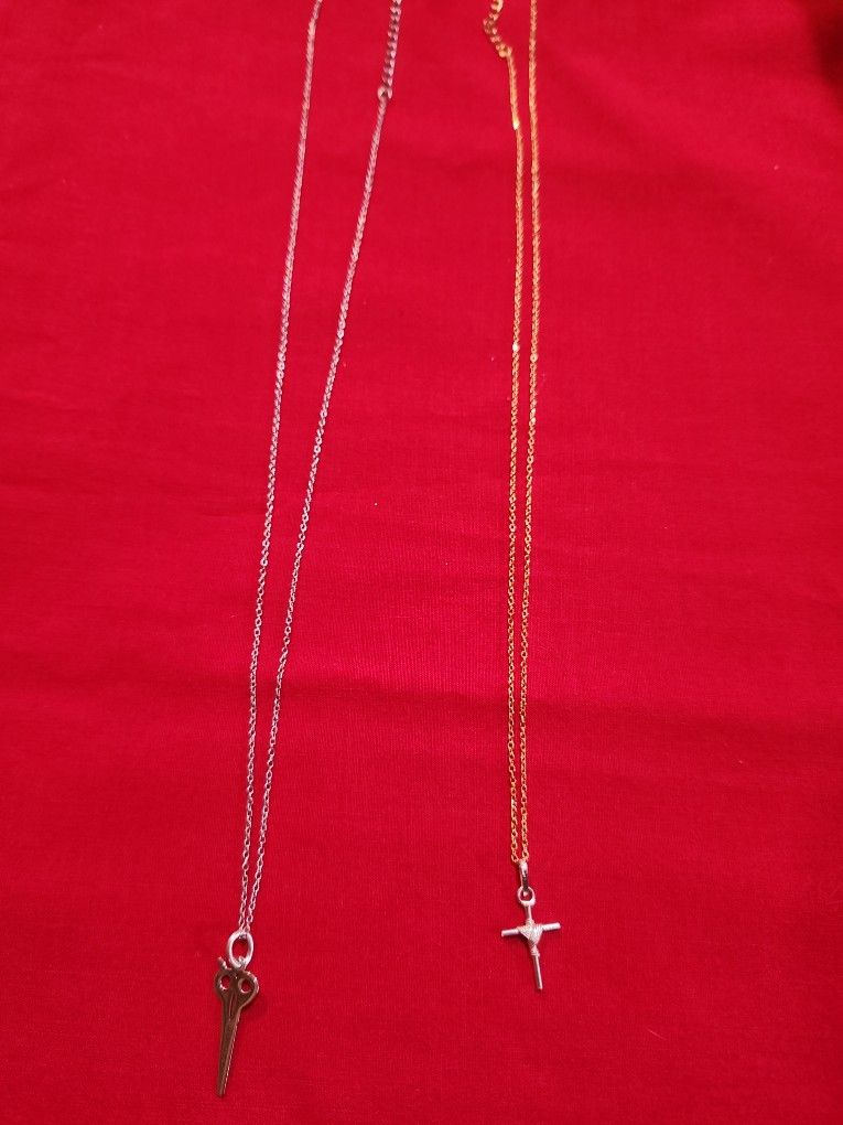 Both Silver Chains 925