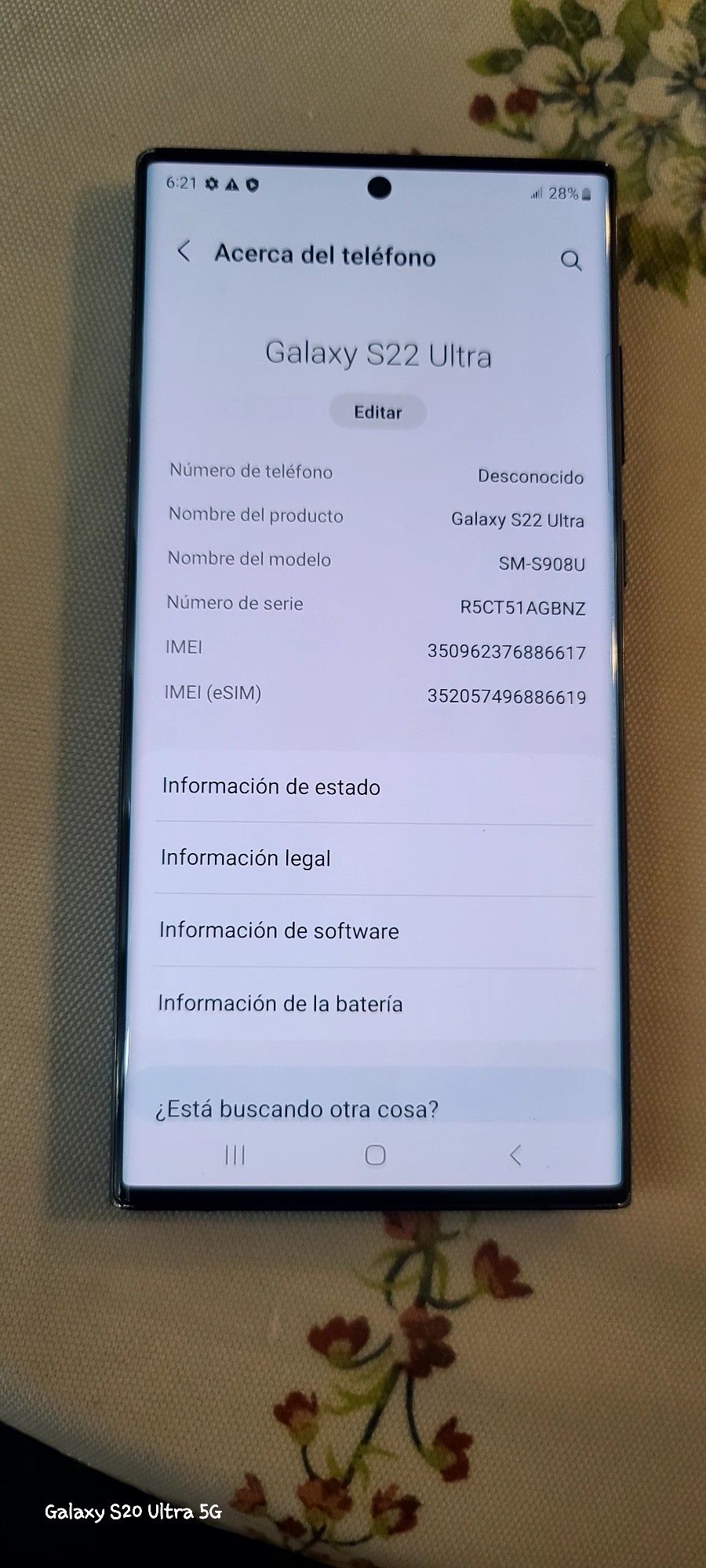 Samsung Galaxy S22 Ultra 