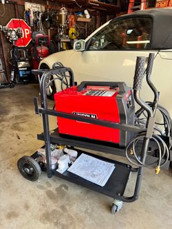 New Lincoln 140 Weld-PAK MiG Welder and Cart