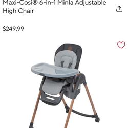 Maxi-Cosi 6 In 1 Adjustable High Chair 