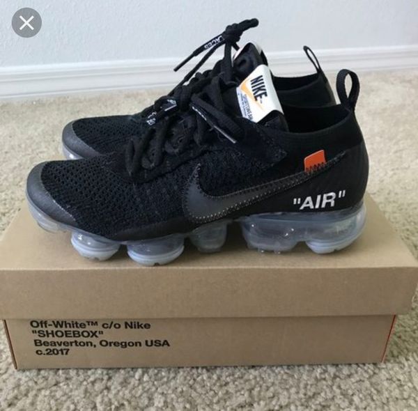white vapormax size 7