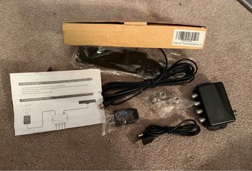 HDTV Antenna with Signal Amplifier Kit