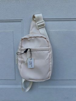 Brand new light pink mini chest bag/crossbody small bag