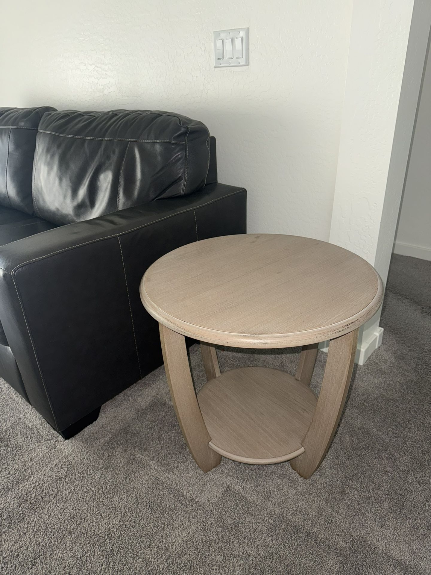 2 Rounded End Tables