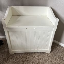 Kids Stuffed Animal Storage ( Heavy Wooden Ottoman)