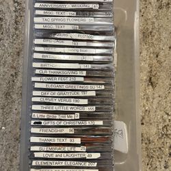 Bundle Of Stamp Sets (various brands Including Stampin Up!)