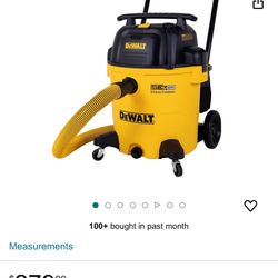 NEW dewalt 16 gallon vacuum cleaner
