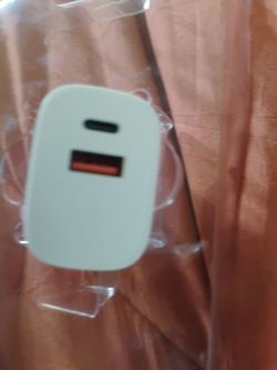 Wall Charger for Type -C and USB -A Works Quickly