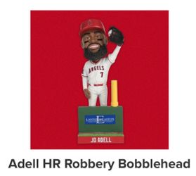 LA Angels * Jo Adell HR Robbery Bobblehead SGA 9/16/26
