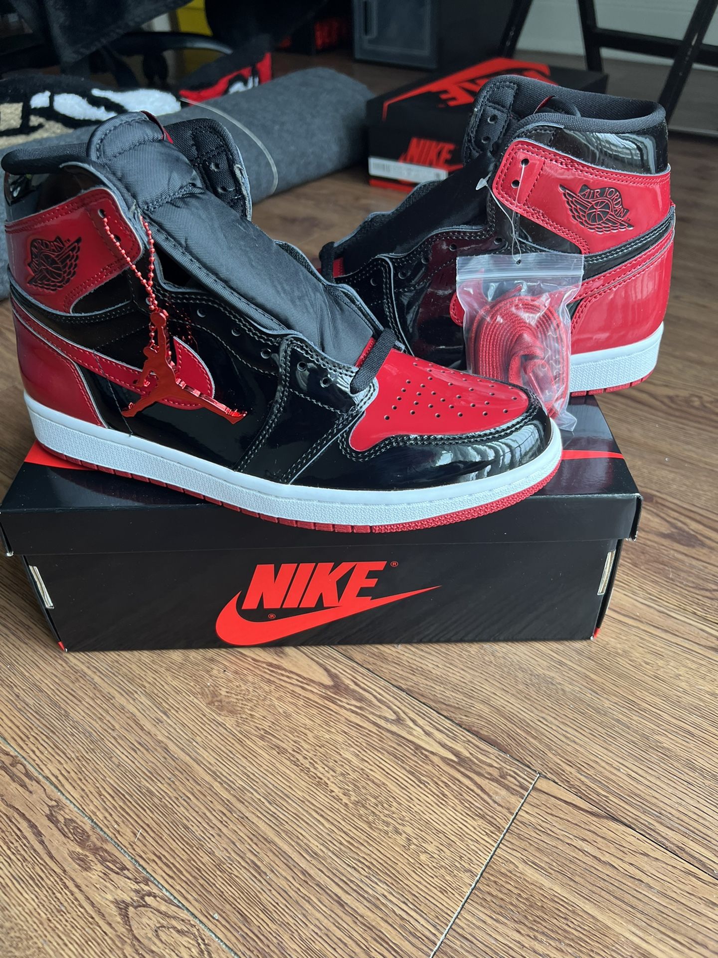 Patent Leather Air Jordan 1 Bred