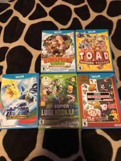 Wii U games