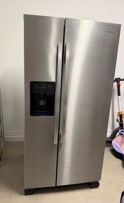Amana Stainless Steel Side-by-Side Refrigerator