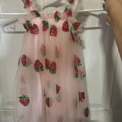 Strawberry Dress (12-18months)
