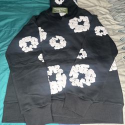 Denim Tear black hoodies size M
