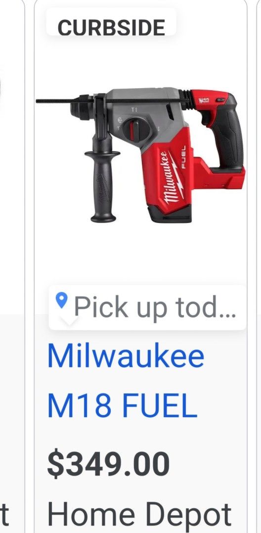Milwaukee Hammer Drill
