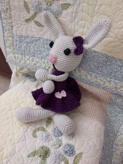 New Handmade Crochet BUNNY