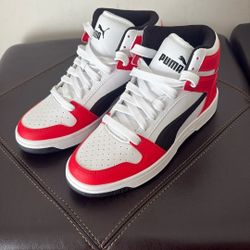 PUMA White-PUMA Black-For All Time Red