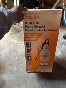 Multi use pump sprayer
