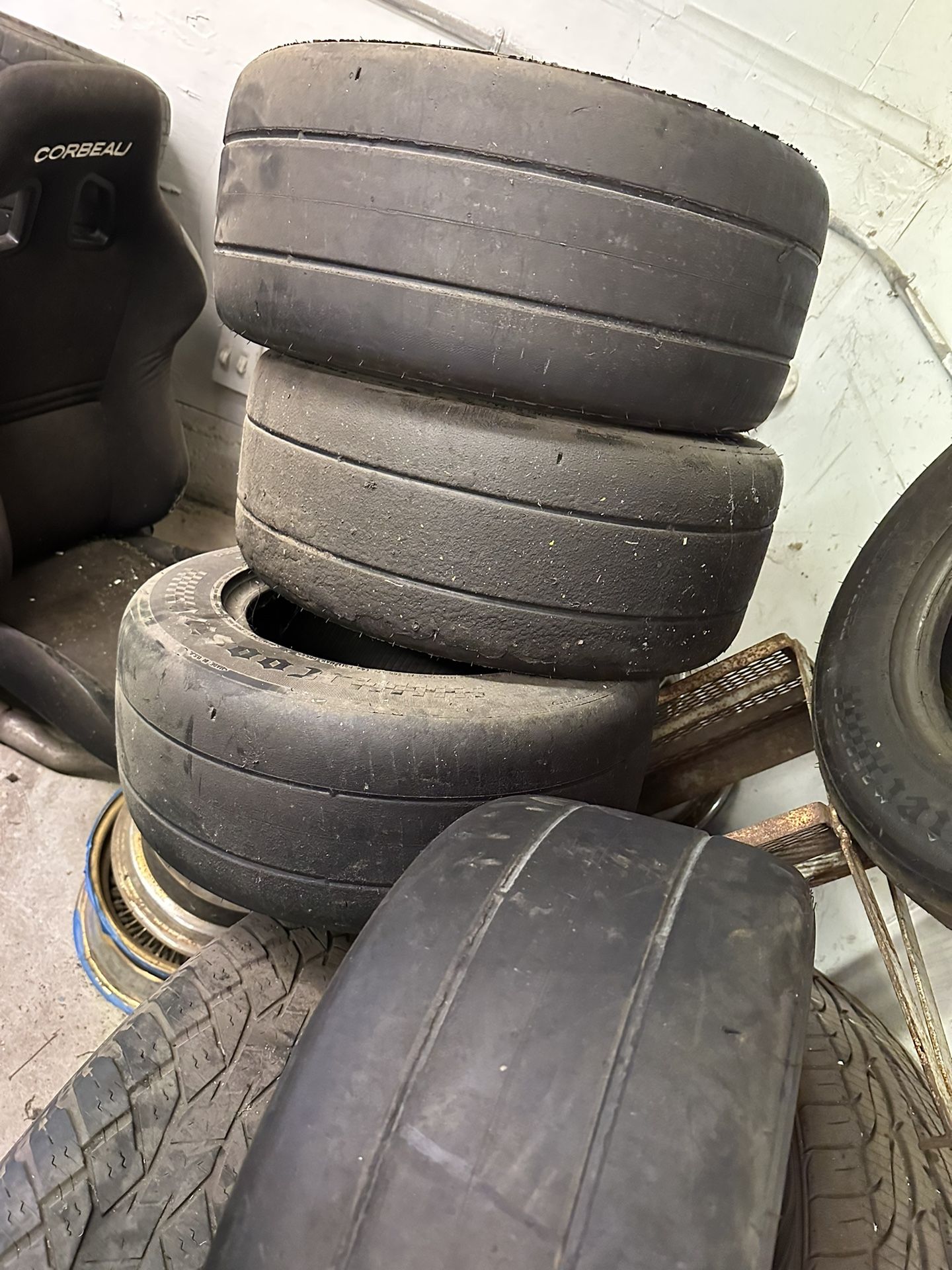 10- Hoosier Race Tires/ Slicks - P205/60Z/R13 $39 Each