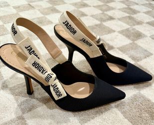 Dior J’Adior black Slingback heel - NEW WITH TAG - Never Worn - Size 36.5 EU