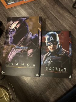 Hot Toys Avengers Endgame Thanos & Captain America