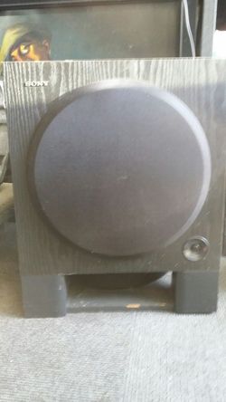 Sony Dual 10" Subwoofer