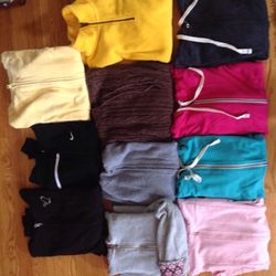 New And Gentley Used Ladies hoodies S-M-Eddie Bauer, Ralph Lauren, Liz Claiborne Etc.